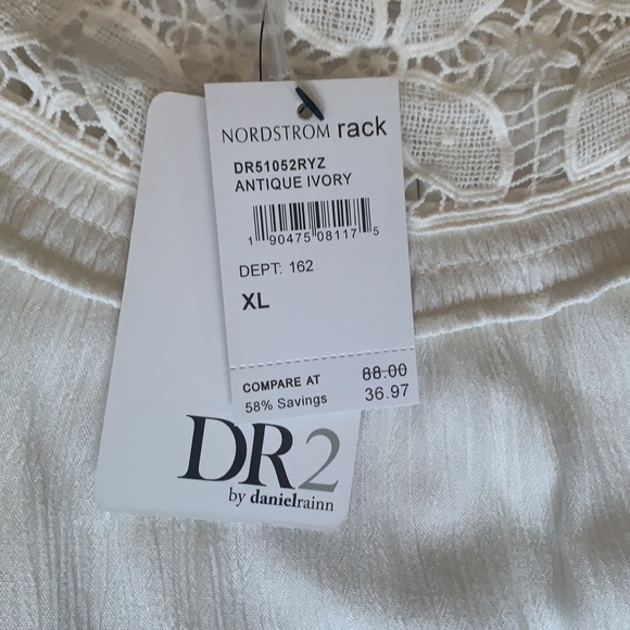 Brand new DR2 by Daniel Rainn Dress - Ivory - XL - Picture 6 of 8